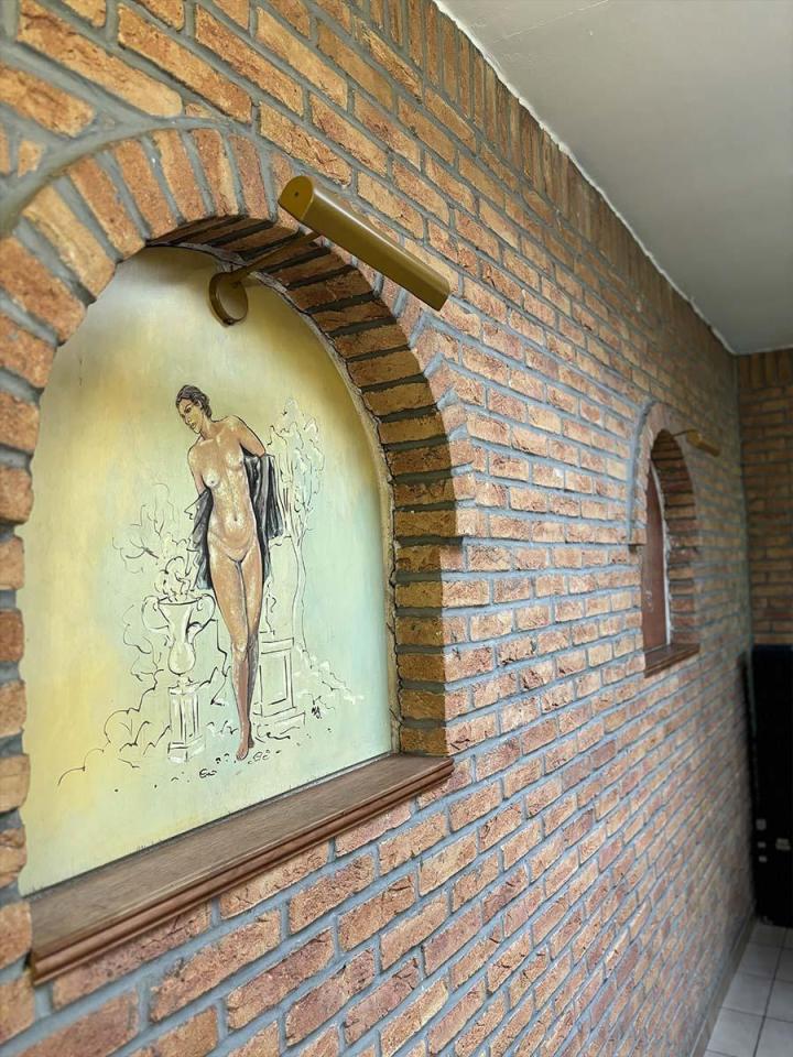 Mur à pizzeria italienne à Tourcoing